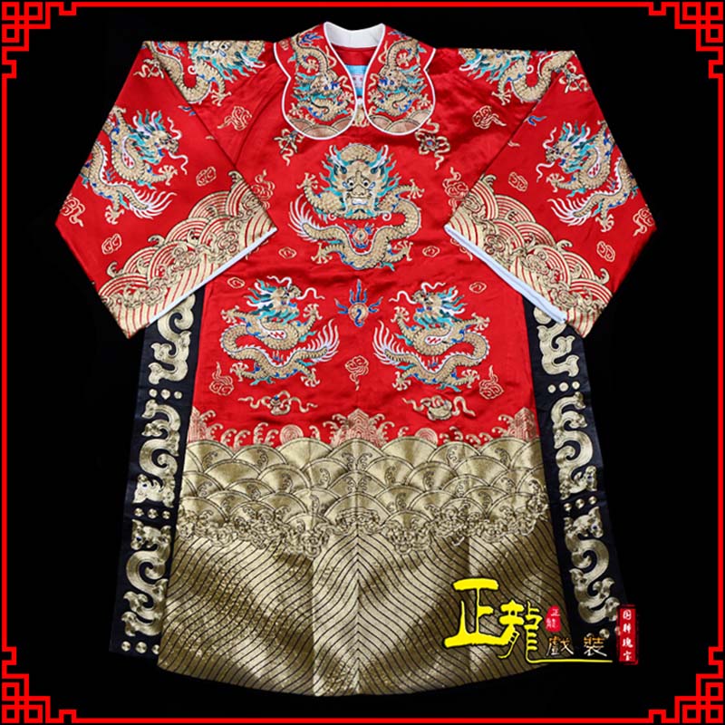 富源皇帝蟒袍全金八宝团龙蟒