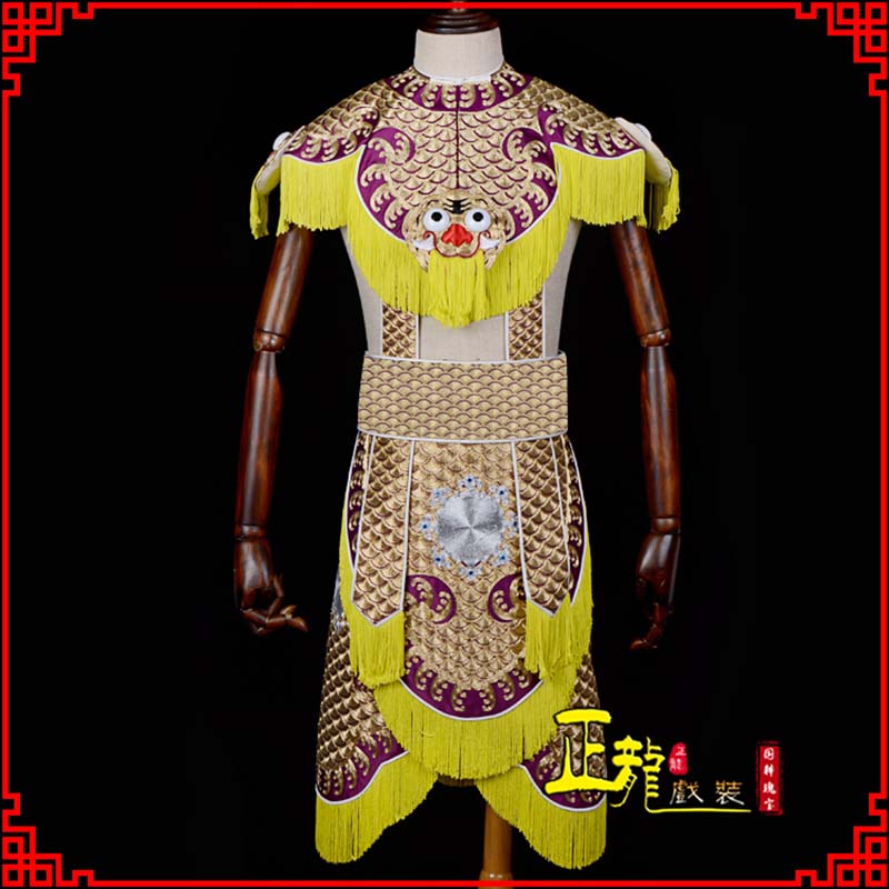 富源武将士兵云肩鱼鳞侉子